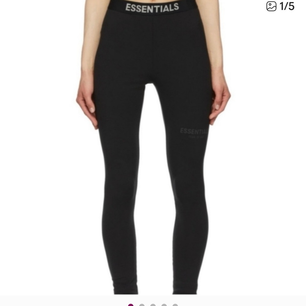 Essentials Black Leggings